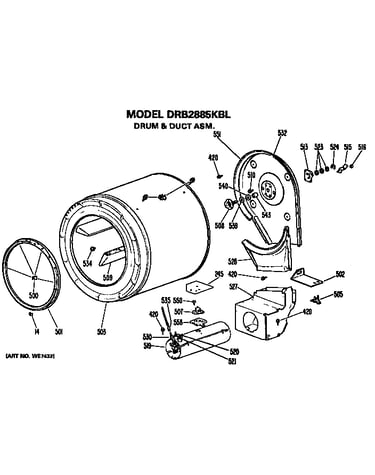 Drum and duct