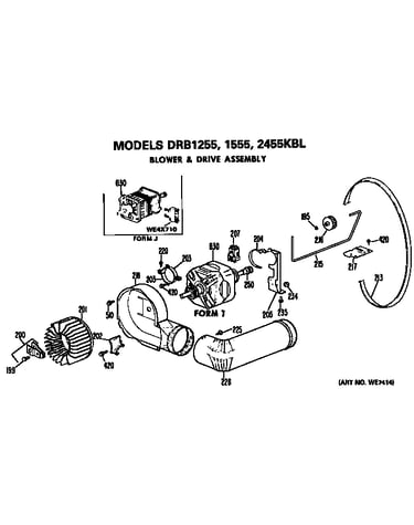 Blower and drive
