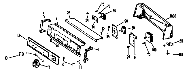 Backsplash for drl2455kbl