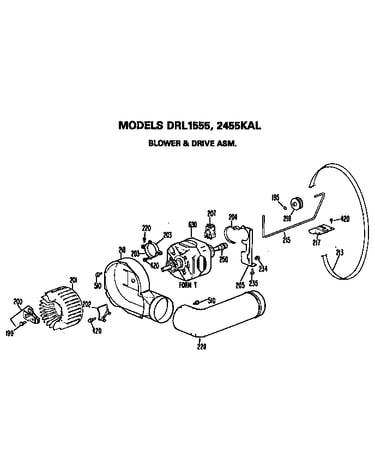Blower and drive