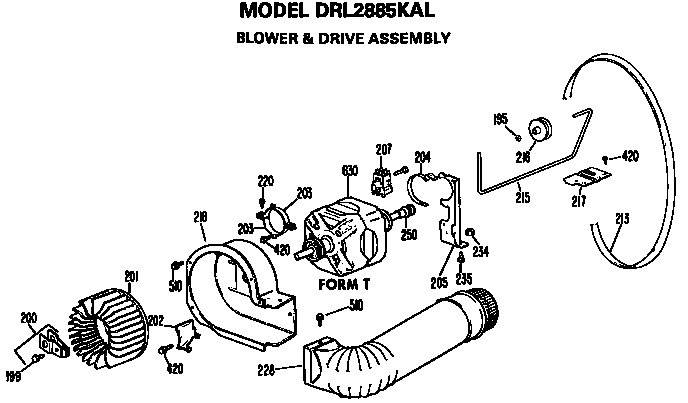 Blower and drive