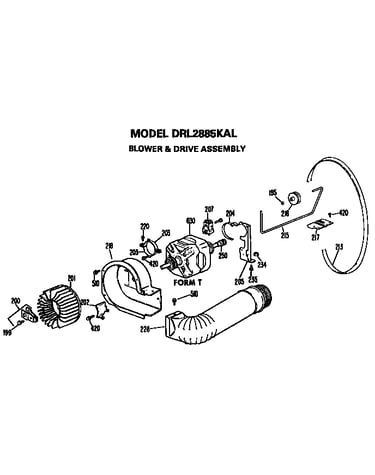 Blower and drive
