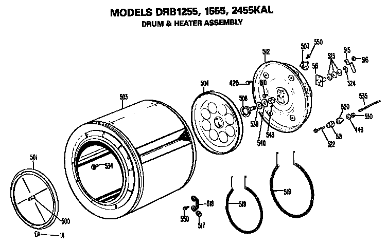 Drum and heater