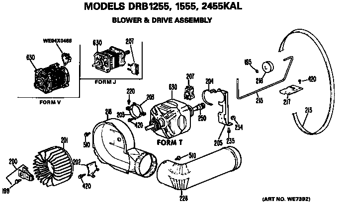 Blower and drive