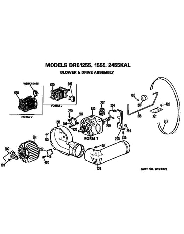 Blower and drive