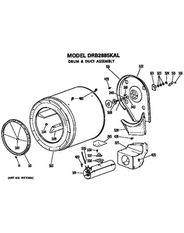 Drum and duct