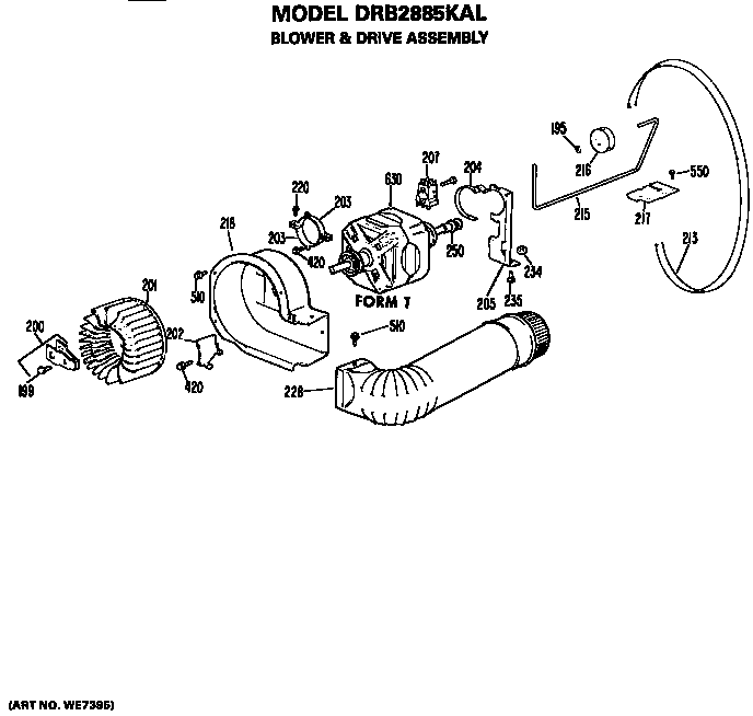 Blower and drive