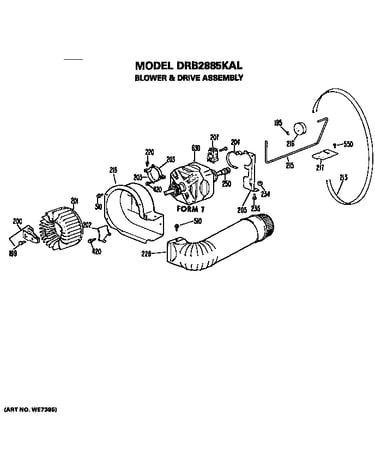 Blower and drive