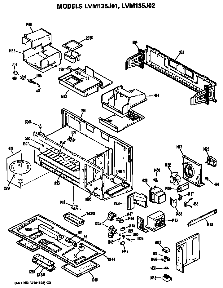 Oven cavity/installation