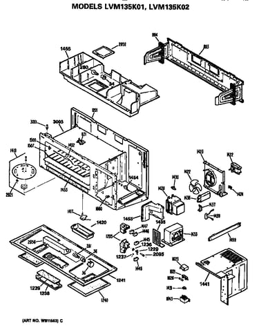 Oven cavity/installation