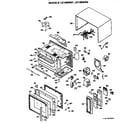 GE LE1460H01 microwave parts diagram