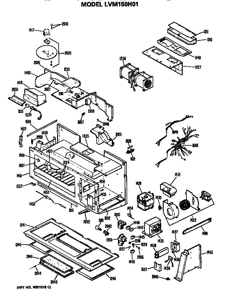 MICROWAVE PARTS