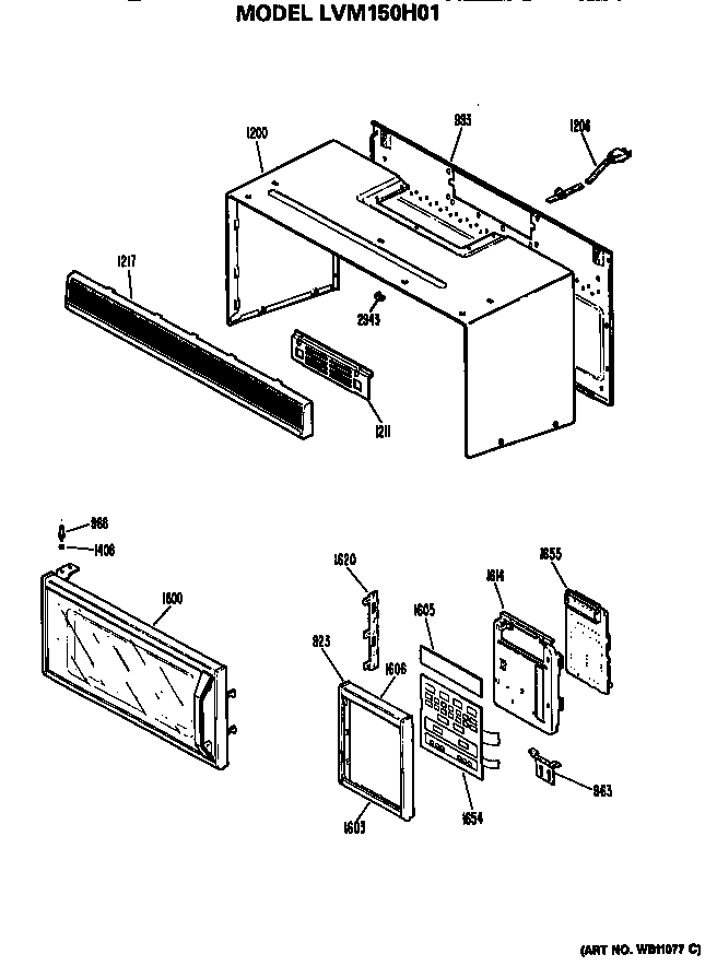 Door/control panel