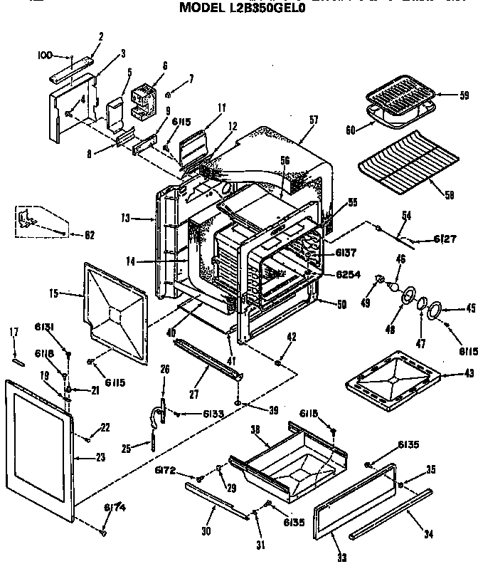 Oven cabinet