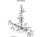 GE PSD2260K25 motor/pump diagram