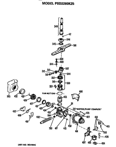 Motor/pump