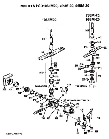 Motor/pump
