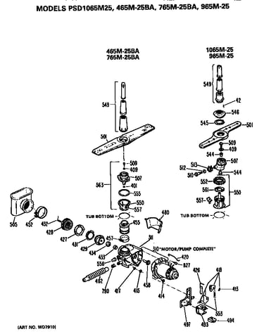 Motor/pump