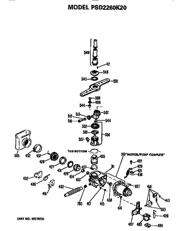 Motor/pump