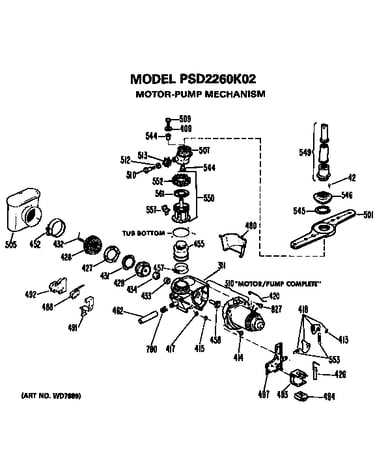 Motor/pump