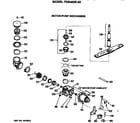 GE PDB462K-02 motor/pump diagram