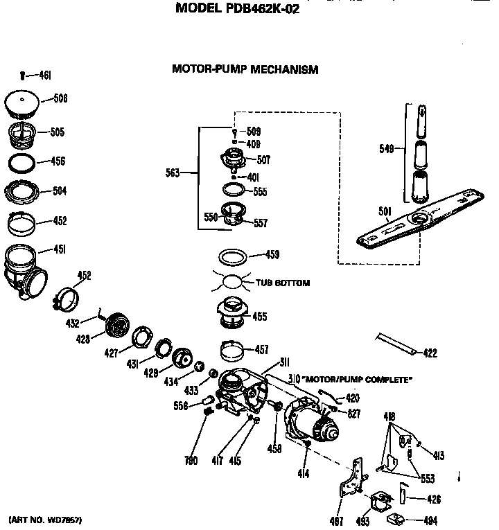 Motor/pump