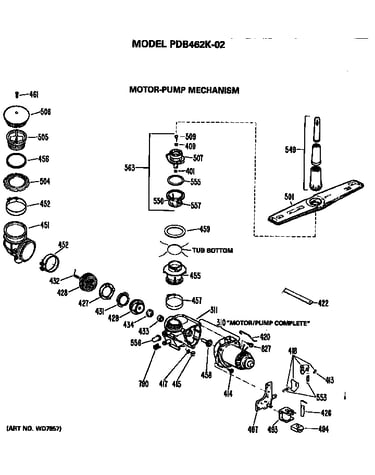Motor/pump