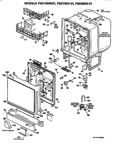 Front/control panel