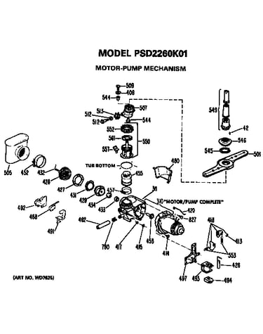 Motor/pump