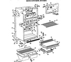GE MTX18GPBRAD cabinet diagram