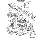 GE MSX27XLB freezer section diagram