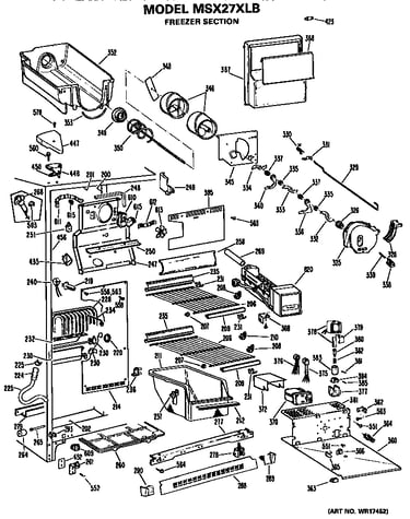 Freezer section