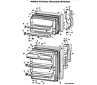 GE MTX21GLFRWH doors diagram