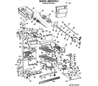 GE MSX27XLJ freezer section diagram