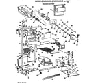 GE MSX24XLK freezer section diagram