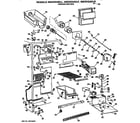 GE MSXH24DLP freezer section diagram