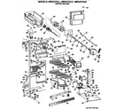 GE MSX27XLL freezer section diagram