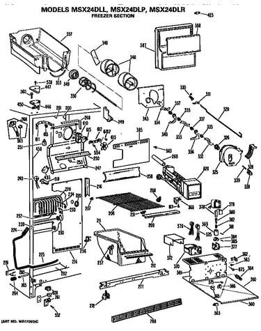 Freezer section