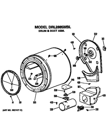Drum and duct