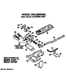 Gas valve and burner