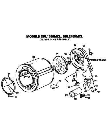 Drum and duct