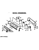 Backsplash for drb2885mbl