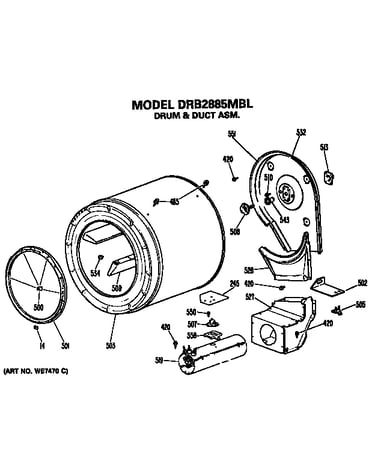 Drum and duct