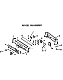 Backsplash for drb1555mcl
