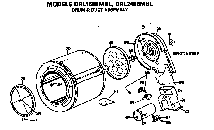 Drum and duct