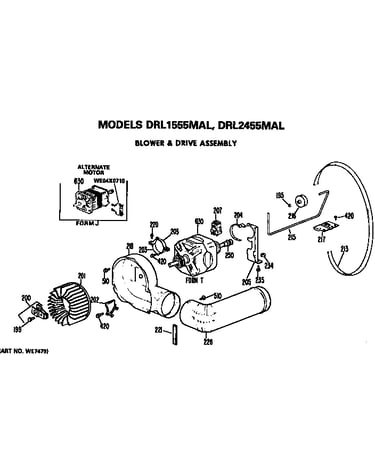 Blower and drive