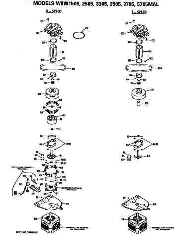 1 and 2 speed motors