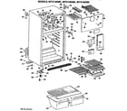 GE MTX14EMCRAD cabinet diagram