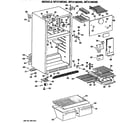 GE MTX16EMCRAD cabinet diagram