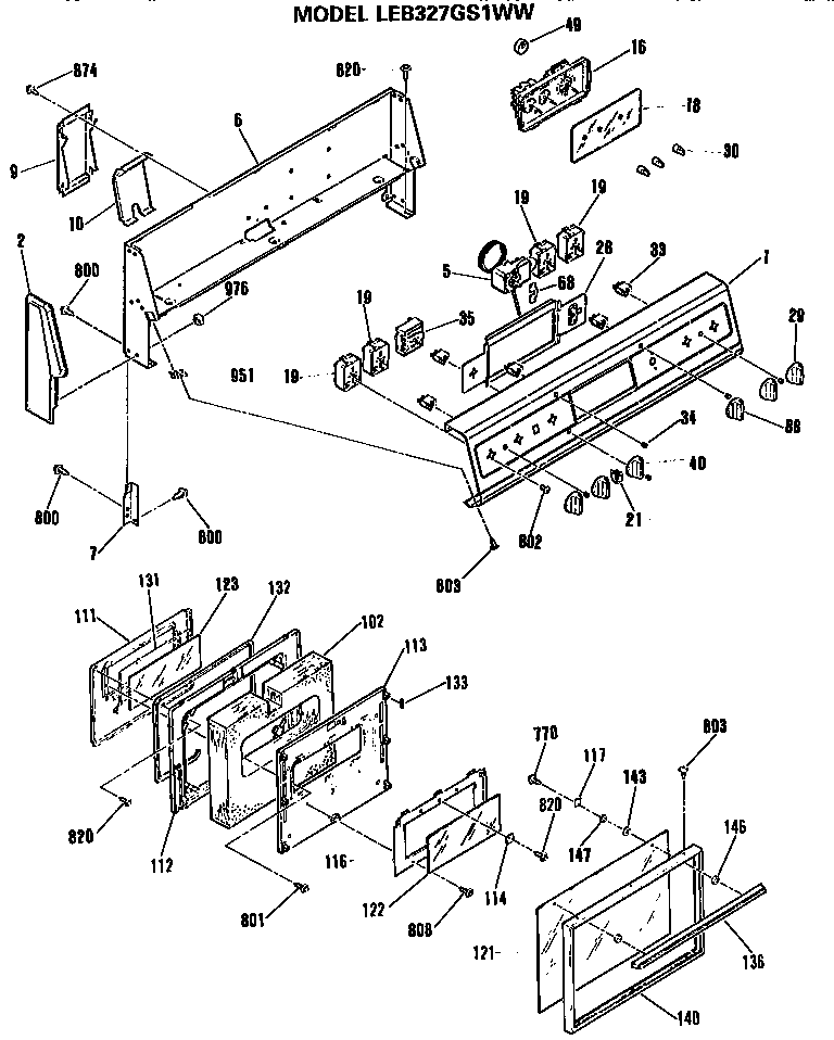 Controls/door